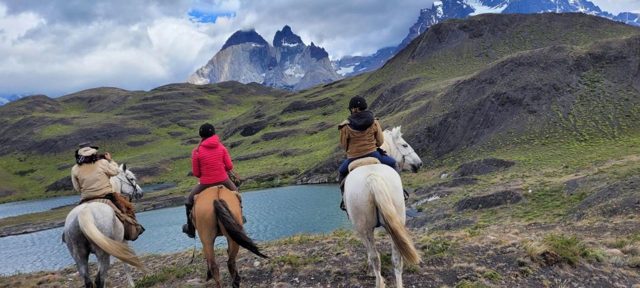 Cabana En Laguna Azul Patagonia Bagual Villa Torres del Paine National Park Ngoại thất bức ảnh